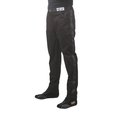 Racequip SINGLE LAYER RACING DRIVER FIRE SUIT PANTS; SFI 3.2A/ 1 ; BLACK MED-TA 112004